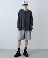 AIVER スウェットワイドバギーショートパンツ