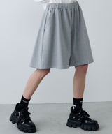 AIVER スウェットワイドバギーショートパンツ