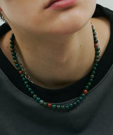 AIVER ランダムタイガーアイネックレス