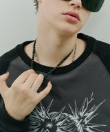 AIVER ランダムタイガーアイネックレス