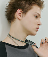 AIVER ランダムタイガーアイネックレス