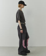 AIVER 16/-ウォッシュ天竺クロップドS/S TEE