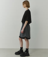 AIVER 16/-ウォッシュ天竺クロップドS/S TEE