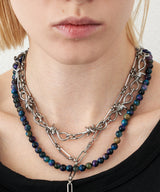 AIVER ランダムタイガーアイネックレス