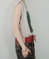 AIVER カモレイヤードカーゴパンツ