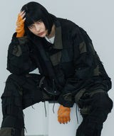 AIVER ボロミリタリージャケット