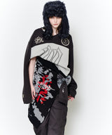 AIVER フットボールオーバーニット