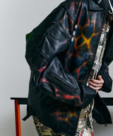 Johann×AIVER レザーフライトジャケット