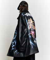 Johann×AIVER フェイクレザーコート