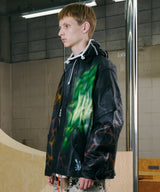 Johann×AIVER レザーフライトジャケット