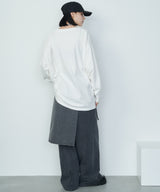 AIVER 棘刺繍ロンTEE