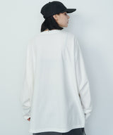 AIVER 棘刺繍ロンTEE