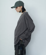 AIVER 棘刺繍ロンTEE