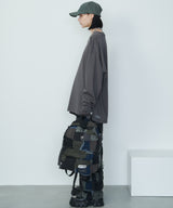 AIVER 棘刺繍ロンTEE