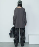 AIVER 棘刺繍ロンTEE