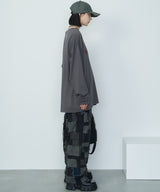 AIVER 棘刺繍ロンTEE