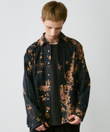 model:H185 B81 W65 H90 着用サイズ:MEDIUM (ネイビー)