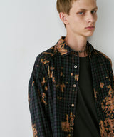 AFF AIVER ブリーチラグランチェックシャツ