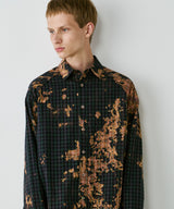 AFF AIVER ブリーチラグランチェックシャツ