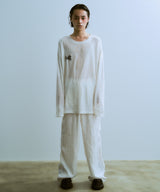 AIVER 棘刺繍ロンTEE