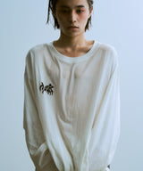AIVER 棘刺繍ロンTEE