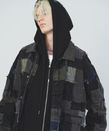 AIVER ボロミリタリージャケット