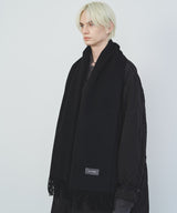 AIVER ウール100大判ロングマフラー