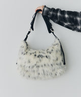 【予約】AIVER Atelier Made ミックスファーショルダーバッグ