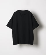 【予約】AFF AIVER 16/-ウォッシュ天竺スキッパーS/S TEE