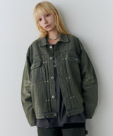 AIVER オーバーダイリベットGジャン