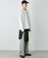 AIVER ガス焼きヘビー天竺プルオーバー