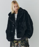 【一部予約】AIVER ショートフェイクファーコート