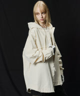 【ONLINE STORE先行予約】AIVER レイヤードカットオフツイルシャツ