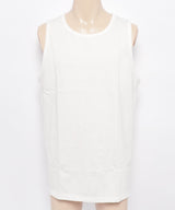 AFF AIVER 20/-シルケット天竺サイドスリットロングタンクトップ