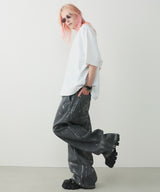 AIVER 30/2ウォッシュ天竺フットボールS/S TEE