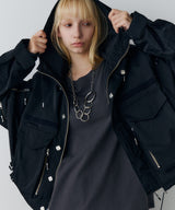 AIVER Atelier Made ソロテックスショートフライトブルゾン