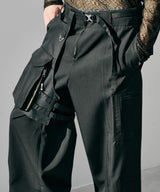 着用カーゴポケットベルト:高密度ギャバ撥水アディショナルカーゴベルト(問い合わせ番号/ACGEN256003/AC00000049)