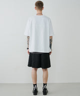 AIVER 30/2ウォッシュ天竺フットボールS/S TEE