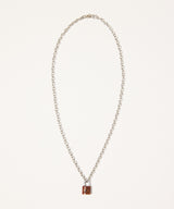 TSUGE×AIVER ウッドパドロックネックレス