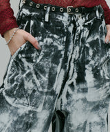 AIVER ペンキ加工バギーデニム