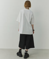 AIVER カットオフパッチS/S TEE