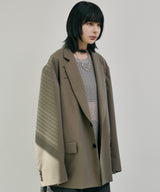 AIVER Atelier Made 高密度ギャバハーネステーラードジャケット