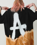 KODAI YASUNO×AIVER ハンドブリーチAブラックS/SビッグTEE