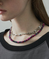 AIVER ランダムタイガーアイネックレス