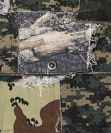 PALEDUSK×AIVER カモボロ3WAYフードシャツ