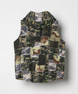 PALEDUSK×AIVER カモボロ3WAYフードシャツ