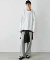 AIVER ガス焼きヘビー天竺プルオーバー