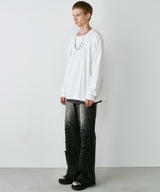 AIVER エラープリントL/S TEE