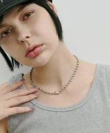 AFF AIVER サージカルボールチェーンネックレス