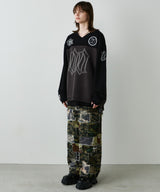 AIVER フットボールオーバーニット